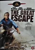 DVD OORLOG- THE GREAT ESCAPE (STEVE MCQUEEN EN VELE ANDEREN), Cd's en Dvd's, Dvd's | Actie, Alle leeftijden, Ophalen of Verzenden