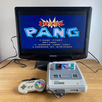 Console Super Nintendo + Manette + Câble + Jeu