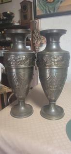 2 oude sierpotten, 42 cm hoog, Tuin en Terras, Ophalen, Zo goed als nieuw