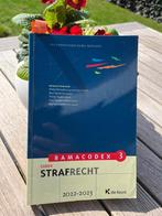 CODEX STRAFRECHT, Boeken, Economie, Management en Marketing, Ophalen of Verzenden, Zo goed als nieuw, Die Keure, Overige onderwerpen