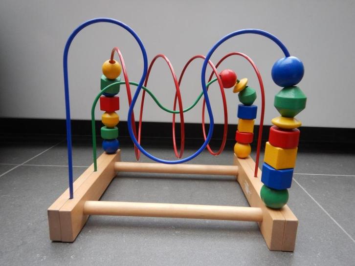 Kralendoolhof, Kinderen en Baby's, Speelgoed | Houten speelgoed, Zo goed als nieuw, Overige typen, Ophalen