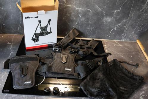 Micnova MQ-MSP01 Camera Vest, TV, Hi-fi & Vidéo, Photo | Studio photo & Accessoires, Comme neuf, Enlèvement