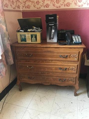 meuble commode, 3 ou 4 tiroirs, Enlèvement, Utilisé, Moins de 100 cm
