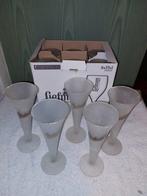 17 oude kristallen glazen MAITRE PIERRE, Verzamelen, Glas en Drinkglazen, Ophalen of Verzenden, Nieuw, Bierglas