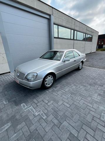 Mercedes S500 Coupé, Cuir, Argent ou Gris, Achat, Bleu