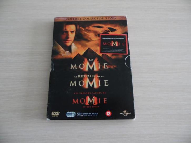 DE MUMMIE DE MUMMIE KOMT TERUG 3 DVD, Cd's en Dvd's, Dvd's | Avontuur, Zo goed als nieuw, Boxset, Vanaf 12 jaar, Verzenden