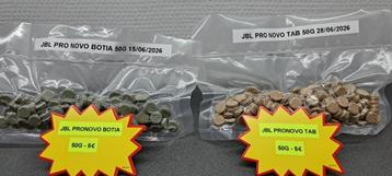 nourriture sèche JBL - aquariophile beschikbaar voor biedingen