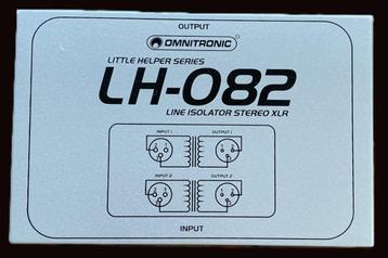 OMNITRONIC LH-082 Stereo Isolator XLR beschikbaar voor biedingen