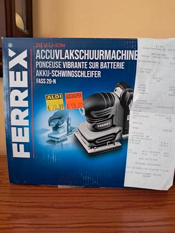 Nouvelle PONCEUSE VIBRANTE SUR BATTERIE, Articles professionnels, Enlèvement