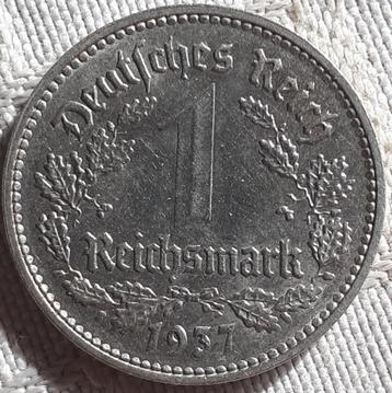 ALLEMAGNE/ALLEMAGNE ; 1 REICHSMARK 1937 A KM 78 SUPERBE disponible aux enchères