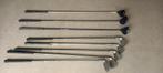 5 golfclubs + 3 rescue clubs, Sport en Fitness, Golf, Ophalen, Gebruikt