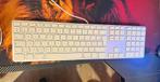 Apple mac toetsenbord, Computers en Software, Ophalen, Azerty, Gebruikt, Bedraad