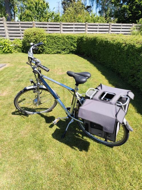 Elektrische heren fiets maat 52 flow bike, degelijke fiets, Fietsen en Brommers, Fietsen | Heren | Herenfietsen, Gebruikt, Overige merken