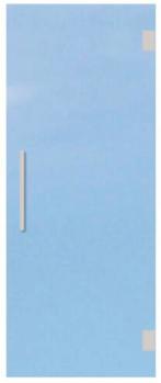 1 porte en verre dépoli acide + 1 porte vitrage clair, Bricolage & Construction, Enlèvement, Neuf