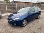 Vw Golf 6 2.0TDI Automaat!!!, Auto's, Euro 5, Zwart, Blauw, Alcantara