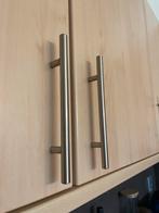 Handgrepen keukenkast inox 128mm 31stuks, Huis en Inrichting, Keuken | Keukenelementen, Ophalen, Gebruikt