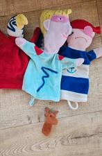 3 marionnettes à main et 1 marionnette à doigts, Enlèvement ou Envoi, Comme neuf