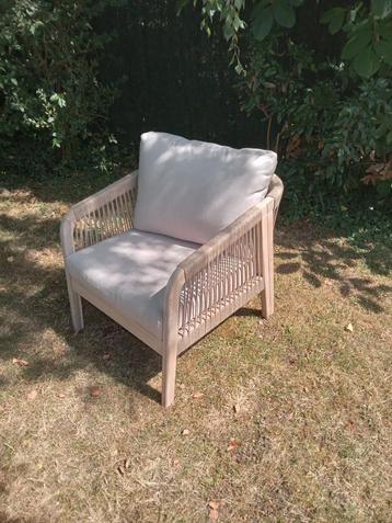 Fauteuil de jardin en acacia, Enlèvement, Neuf
