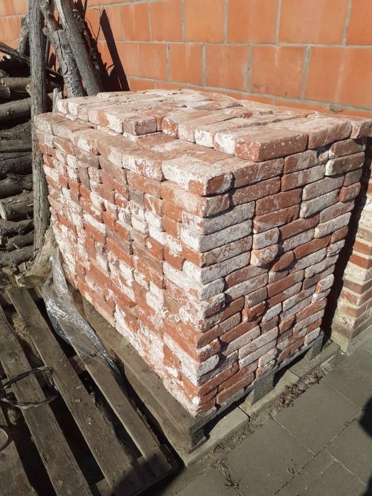 Partij nieuwe gevelstenen Oud Kwaeremont Vande Moortel, Doe-het-zelf en Bouw, Metselstenen, Nieuw, Bakstenen, Ophalen