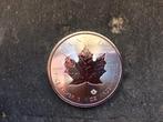 Bijzonder - 2018 Canada Maple leaf - INCUSE - 1 oz silver, Postzegels en Munten, Ophalen of Verzenden, Zilver