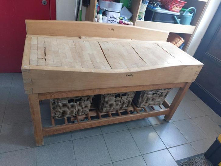 Kapblok-hakblok-slagersblok Robby, Huis en Inrichting, Keuken | Keukenelementen, Gebruikt, Ophalen