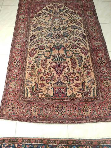 Antique tapis persan keshan XIX