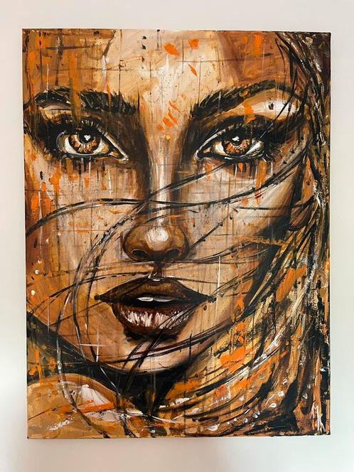 Sensueel schilderij door Mk Art, Antiek en Kunst, Kunst | Schilderijen | Modern, Ophalen