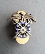 INSIGNE OFFICIER - QUARTERMASTER - US WW2 ORIGINAL, Collections, Emblème ou Badge, Armée de terre, Enlèvement ou Envoi
