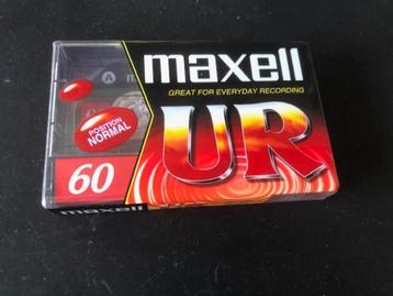 Nieuw Maxell UR 60 position normal cassettebandje beschikbaar voor biedingen