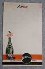 Perrier menukaart, Ophalen of Verzenden