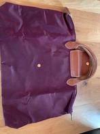 Tas Longchamp paars, Handtassen en Accessoires, Tassen | Damestassen, Ophalen, Zo goed als nieuw, Paars