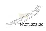 Mazda 3 (3/19-) achterbumper onder (bij PDC) (te spuiten) Or, Nieuw, Ophalen of Verzenden, Bumper, Achter