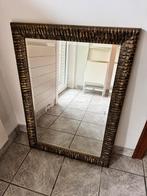 Spiegel 106x76cm in bronzen kader, Ophalen, Gebruikt, 100 tot 150 cm, 75 tot 100 cm