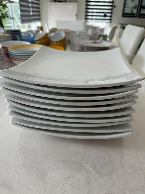 Lot de 10 assiettes plates Cosy&Trendy (modèle 22,5 cm), Huis en Inrichting, Keuken | Servies, Ophalen