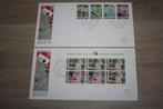 kinderpostzegels 2x FDC , stripfiguren , Nederland 1984, Verzamelen, Stripfiguren, Nieuw, Overige typen, Ophalen of Verzenden