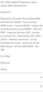 50w LED-buitenspot (15 stuks), Ophalen of Verzenden, Nieuw