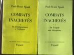 Paul-Henri Spaak : Combats inachevés I et II (Fayard)), Paul-Henri Spaak, Utilisé, Enlèvement ou Envoi
