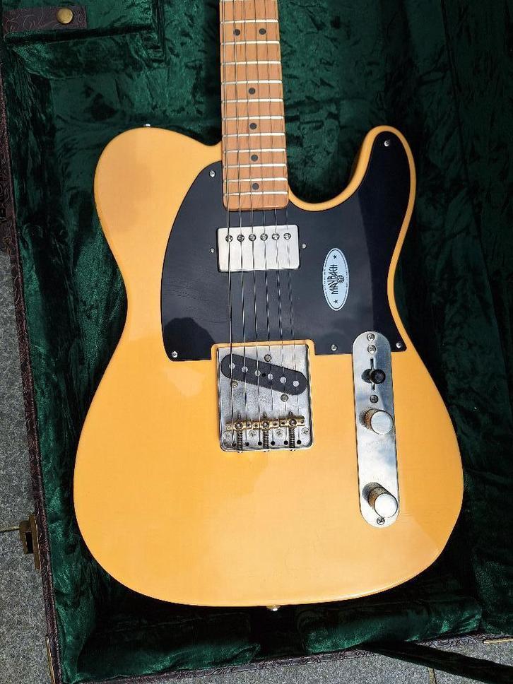 Maybach Telecaster T52, Musique & Instruments, Instruments à corde | Guitares | Électriques, Comme neuf, Solid body, Fender, Enlèvement