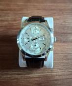 RSW La Neuveville Valjoux automatic, Handtassen en Accessoires, Overige merken, Leer, Staal, Polshorloge