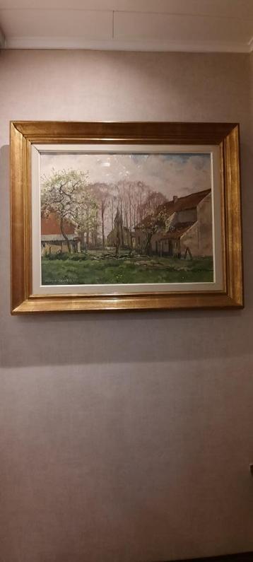PRINTEMPS A HAMME signé Marcel Van CAUTER . beschikbaar voor biedingen