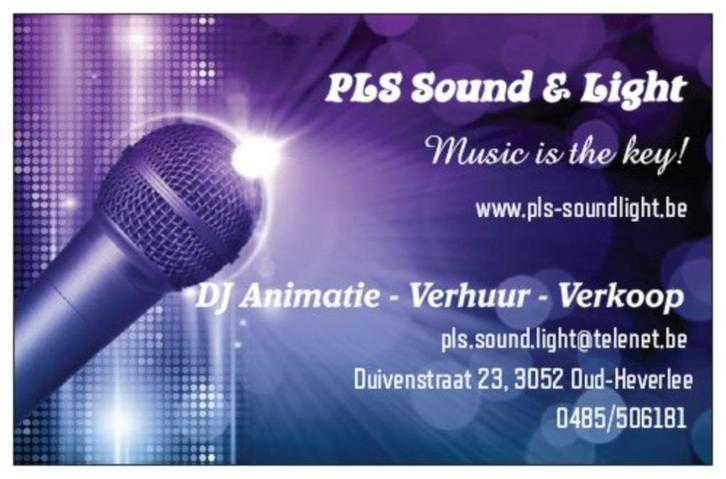 Geluid en licht materiaal huren? met of zonder DJ- Budget, Muziek en Instrumenten, Dj-sets en Draaitafels, Dj-set, Ophalen