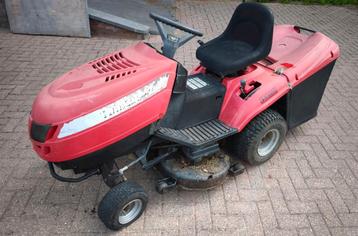 Tracteur tondeuse Castelgarden 15.5cv Briggs Stratton, Bac de ramassage, Enlèvement, Utilisé, 90 à 120 cm