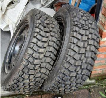 Set EuroCross-banden 17/66-15 + velgen - NIEUW beschikbaar voor biedingen