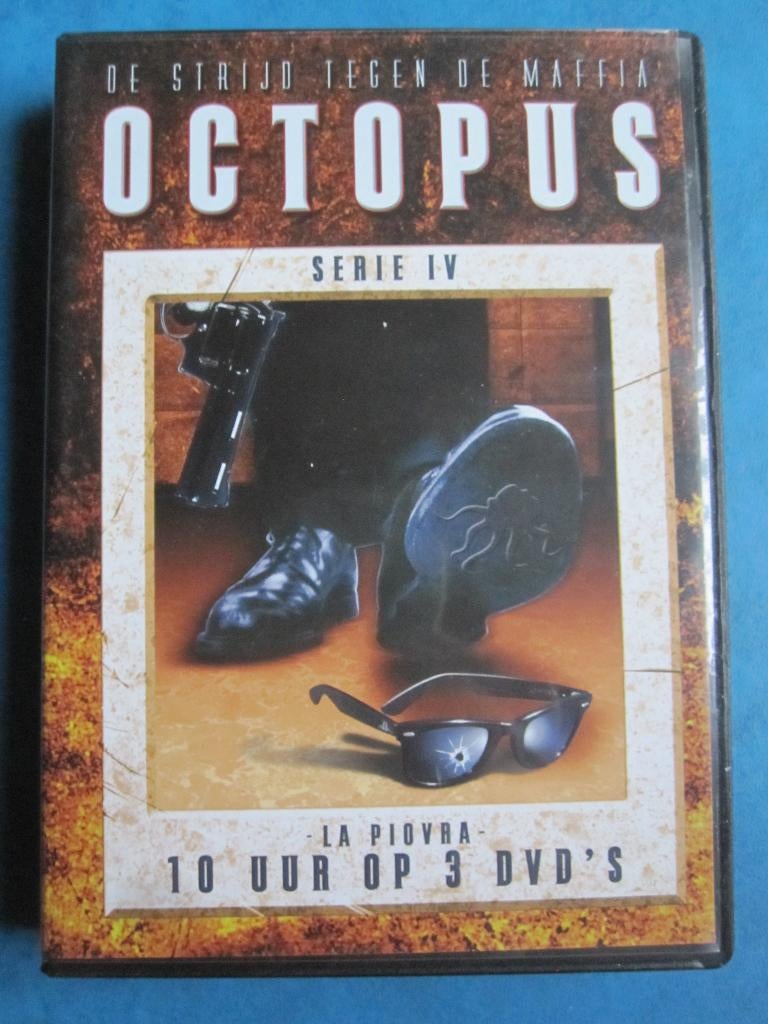 Octopus (La Piovra) - Serie IV (3 disc), Cd's en Dvd's, Dvd's | Tv en Series, Zo goed als nieuw, Thriller, Boxset, Vanaf 12 jaar