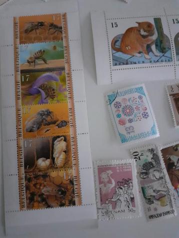200 - tal postzegels beschikbaar voor biedingen
