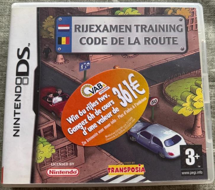 Rijexamen Training [DS], Games en Spelcomputers, Games | Nintendo DS, Gebruikt, Puzzel en Educatief, 1 speler, Vanaf 3 jaar, Ophalen of Verzenden