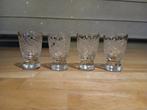 Kristallen borrelglaasjes Bohemian Crystal, Huis en Inrichting, Ophalen, Zo goed als nieuw, Overige stijlen, Overige materialen