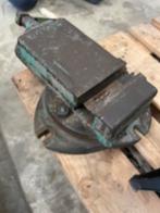 Zware machine bankschroef, Doe-het-zelf en Bouw, Werkbanken, Ophalen, Gebruikt, Minder dan 70 cm, Bankschroef