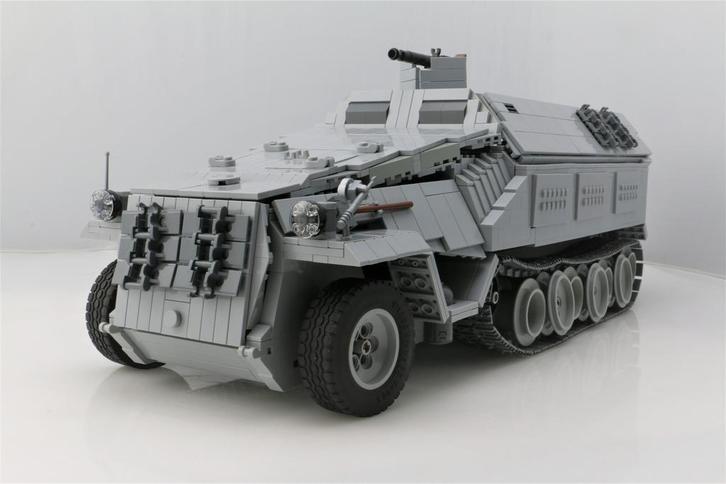 Lego Sdkfz 251D - MOC, Kinderen en Baby's, Speelgoed | Duplo en Lego, Nieuw, Lego, Complete set, Ophalen