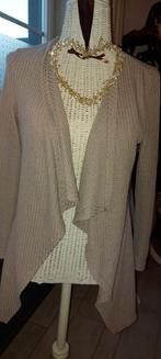 Damesvestje bruin taupe maat goed tot 38/ 40, Enlèvement ou Envoi, Brun